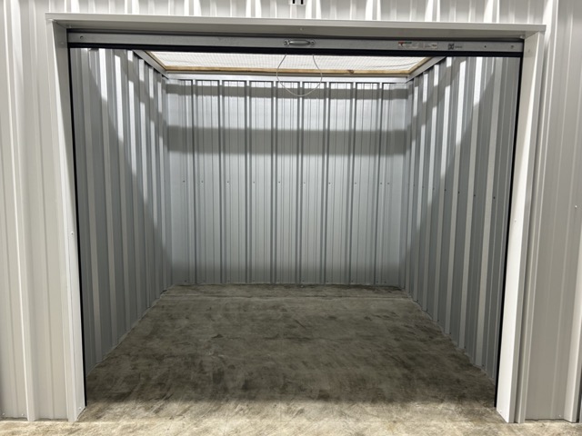 Inside look of a storage unit